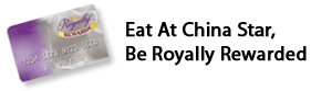 Eat at China Star, Be Royally Rewarded
